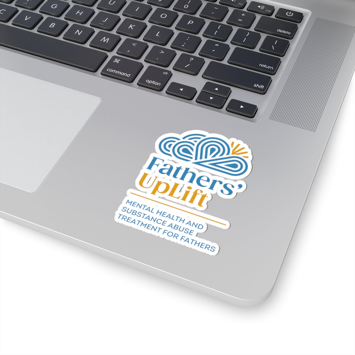 Fathers UpLift Official Tagline Logo Sticker