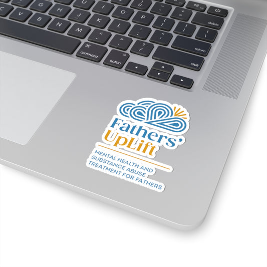 Fathers UpLift Official Tagline Logo Sticker